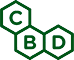 cbd molecule icon